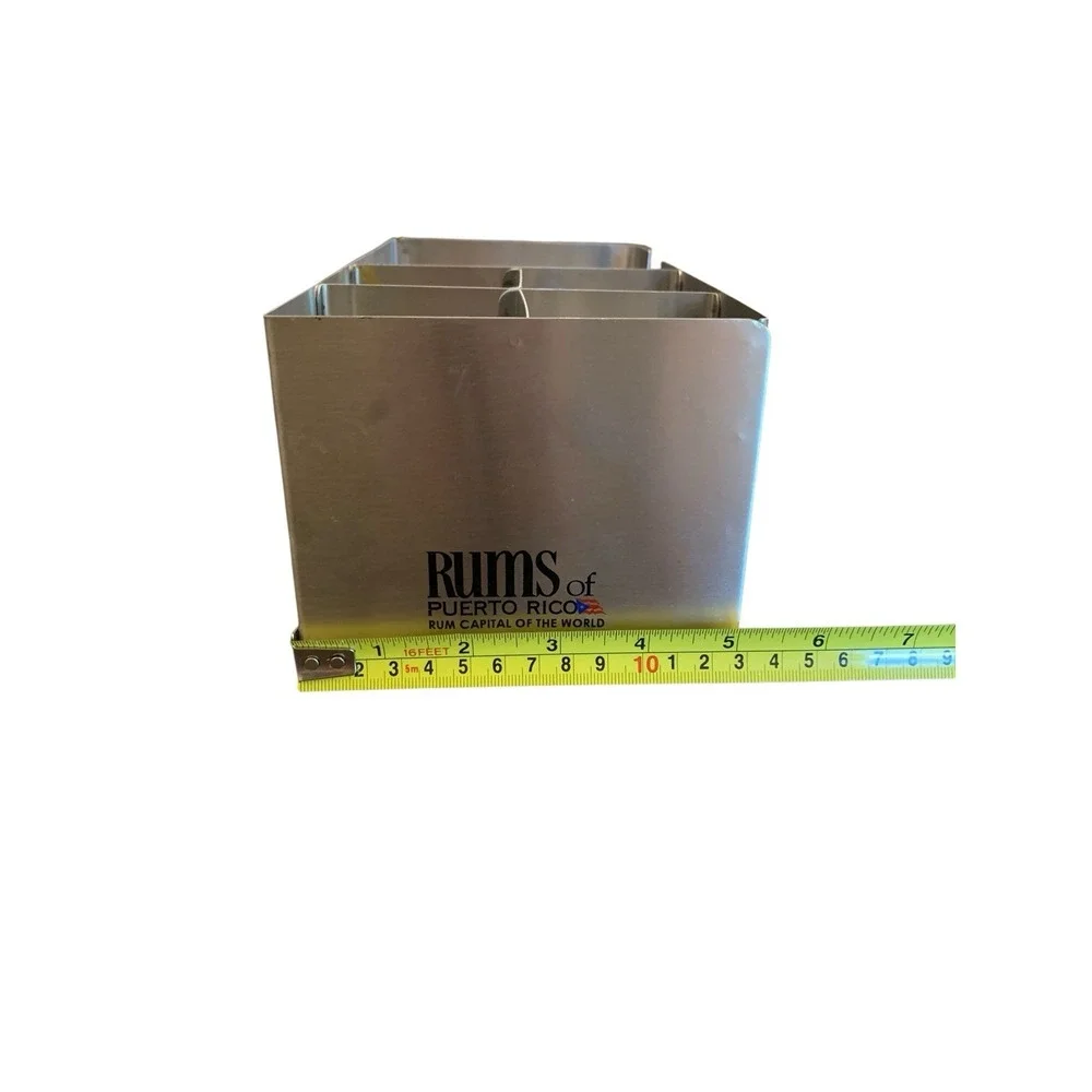 Don Q Rum Bar Napkin Holder Bar Caddy Promo Mancave Rums of Puerto Rico Blue